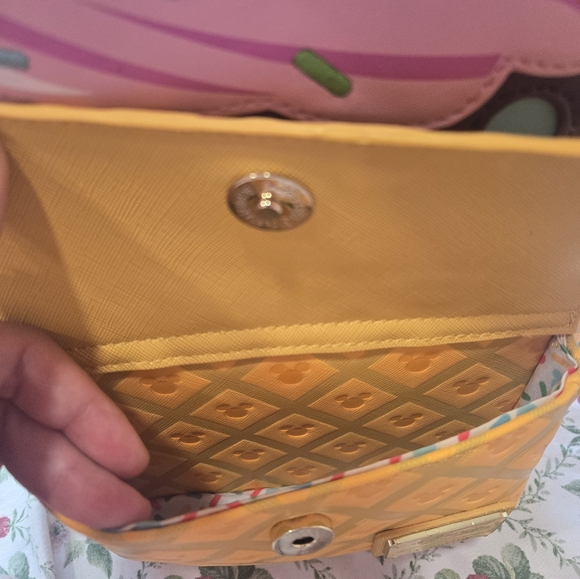 Loungefly Disney Ice Cream Backpack - Brown, Yellow, Blue - Picture 5 of 6